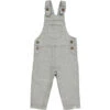 Me & Henry Grey Wool Woven Overalls