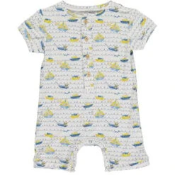 Tickety Boo Bobbing Boats Short Romper