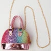 Sparkle Sisters Rainbow Glitter Mini Bag