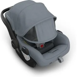 UPPAbaby Mesa V3 Infant Car Seat + Base -Baby Go Round Store 1003 MSA CLM Carrier 3QRight ExtraSunshade 2000x2000 1478e37