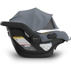 UPPAbaby Mesa V3 Infant Car Seat + Base -Baby Go Round Store 1003 MSA CLM Carrier Side ExtraSunshade 2000x2000 1478e37