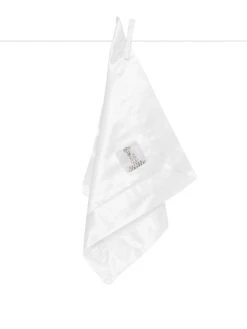 Little Giraffe Satin Chenille Blanky -Baby Go Round Store 103412 113135 Chenille Satin Baby Blanky White 0