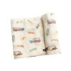 Angel Dear Swaddle Blanket- Woody Surf Shark