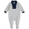 Petit Lem Baby Sleeper Knit | Navy