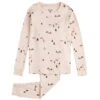Petit Lem Baby 2-Piece Knit Pajama Set | Pink Light