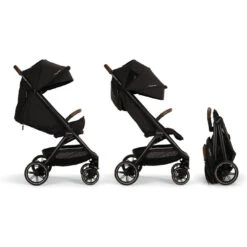 Nuna TRVL LX Stroller + Carry Bag -Baby Go Round Store 24 018 TRVLlx Caviar Modes US 678eefe5 96aa 4a33 9e07 9b707911e68d