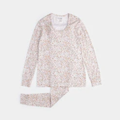 Petit Lem Floral Spray On Light Pink Women's 2 PiecePJ