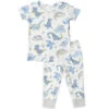 Angel Dear Blue Dino Loungewear