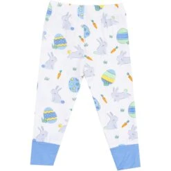 Angel Dear Easter Bunnies Short Sleeve Loungewear Set 7 Angel Dear Easter Bunnies Short Sleeve Loungewear Set -Baby Go Round Store 257 S25 ERB 2