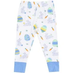 Angel Dear Easter Bunnies Short Sleeve Loungewear Set 8 Angel Dear Easter Bunnies Short Sleeve Loungewear Set -Baby Go Round Store 257 S25 ERB 3