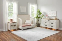 Parker House Artisan 4-in-1 Convertible Crib -Baby Go Round Store 2 Brixy Artisan DayBed RS