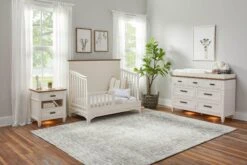 Parker House Artisan 7-Drawer Dresser With Lights -Baby Go Round Store 3 Brixy Artisan ToddlerBed RS alt cfecbeea 1c68 4566 a6fb d6c60823e03b