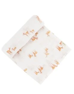 Pehr Follow Me Swaddle- Deer