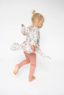 Angel Dear Painted Fall Floral Ruffle Tiered Dress And Legging -Baby Go Round Store 522F3PFF F23 LIFESTYLE