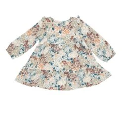 Angel Dear Painted Fall Floral Ruffle Tiered Dress And Legging -Baby Go Round Store 522F3PFF V2