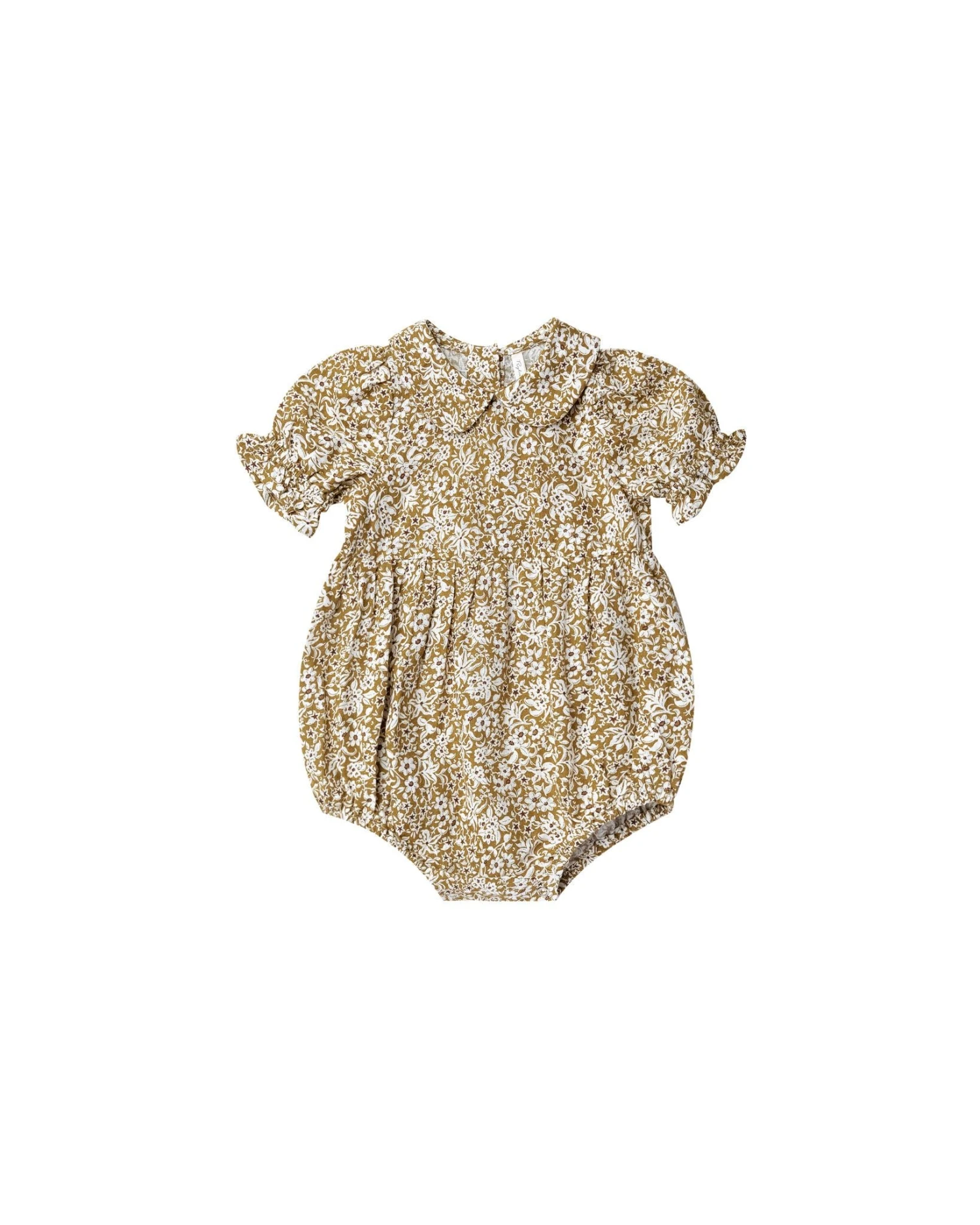 Rylee+ Cru Gracie Romper- Golden Ditsy 1 Rylee+ Cru Gracie Romper- Golden Ditsy
