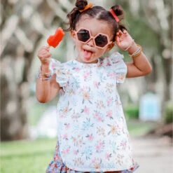 Bapron Baby Pastel Floral Flutter -Baby Go Round Store 606bc8c453566f1f96711e4c3c6b71c61cffe690db5db13ed38134e5c7a3a576