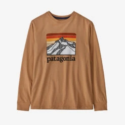 Patagonia Kids' Long-Sleeved Regenerative Organic Certified™ Cotton Graphic T-Shirt