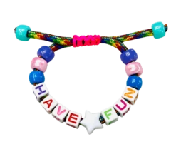 Sadie's Moon Paracord Beaded Bracelet - Kids Or Adults -Baby Go Round Store 660c43a52f52bbfda61750947b26f414302eafd0ba450c881264946844a05d22