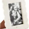 Mud Pie Scalloped Marble Frame 4x6
