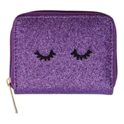 Mila & Rose Wink Wallet - Dark Purple
