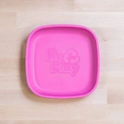Re-Play 7” Plate -Baby Go Round Store 7inch flat plate 007 00021 bright pink