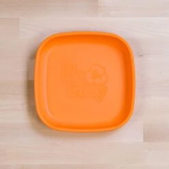 Re-Play 7” Plate -Baby Go Round Store 7inch flat plate 009 00029 orange