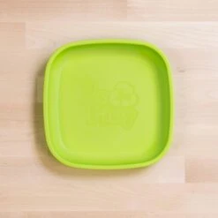 Re-Play 7” Plate -Baby Go Round Store 7inch flat plate 012 00023 lime green