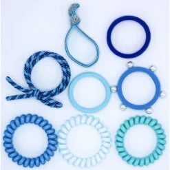 Copy Of Hair Ties Color Pop Set- Aqua -Baby Go Round Store 87da9abc0a8184b9bc7c3660ceccac174e5949e31bd994d2f145af722e510c46