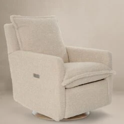 Oilo Flynn Gliding Swivel Nursery Recliner -Baby Go Round Store AOiloProductDrewSheepskinLinen ba95fbae f056 48a6 b796 e7cb6712391a