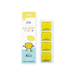 Glo Pals Light Up Cube - Alex (Yellow)