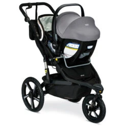 BOB Single Jogging Stroller Adapter For Select Britax Infant Car Seats With ClickTight -Baby Go Round Store AlterainICSA WillowS RF Left 72RGB