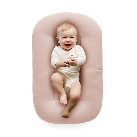 Snuggle Me Organic Bare Infant Lounger - Gumdrop 2 Snuggle Me Organic Bare Infant Lounger - Gumdrop - Image 2