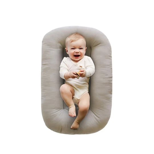 Snuggle Me Organic Bare Infant Lounger - Birch 2 Snuggle Me Organic Bare Infant Lounger - Birch - Image 2