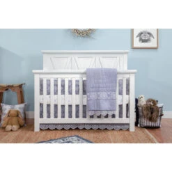 Monogram By Namesake Emory Farmhouse 4-in-1 Convertible Crib -Baby Go Round Store B14501LW Lifestyle Main 07 419c5cc2 b0fd 45b8 9323 73177565e50e