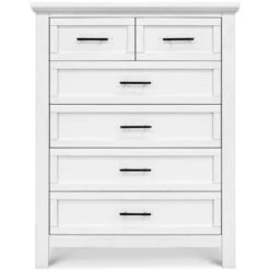 Monogram By Namesake Emory Farmhouse 6-Drawer Chest 13 Monogram By Namesake Emory Farmhouse 6-Drawer Chest -Baby Go Round Store B14525LW White Background 01 5fce41f1 562e 4d04 8a5d 1282a637999b