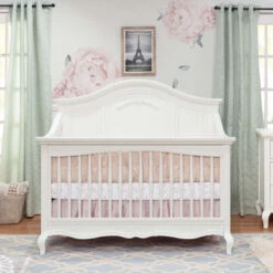 Monogram By Namesake Mirabelle 4-in-1 Convertible Crib -Baby Go Round Store B19601RW Lifestyle Main 06 84264377 2531 452f 9c6e e0548312ba48