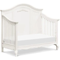 Monogram By Namesake Mirabelle 4-in-1 Convertible Crib -Baby Go Round Store B19601RW White Background 04 168ce6a2 51c3 47fe a916 39816b157e07