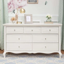 Monogram By Namesake Mirabelle 7-Drawer Dresser -Baby Go Round Store B19616RW Lifestyle Main 06 f37bee71 0c5e 4be6 b094 1b713ad3de65