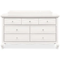 Monogram By Namesake Mirabelle 7-Drawer Dresser -Baby Go Round Store B19616RW White Background 04 5e495f7a 371b 4dc2 9e01 1fd731c5e77e