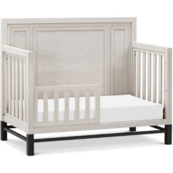 Monogram By Namesake Newbern 4-in-1 Convertible Crib -Baby Go Round Store B25801WDF White Background 05 b3fe3cb9 dfc8 4854 b7e5 bf7a70c7cff2