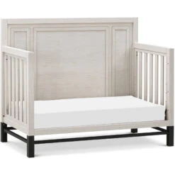 Monogram By Namesake Newbern 4-in-1 Convertible Crib -Baby Go Round Store B25801WDF White Background 06 2c04a39b 63af 422f b915 113b9f101b39