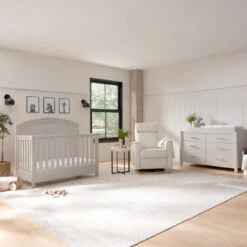 Monogram By Namesake Hemsted 4-in-1 Convertible Crib 24 Monogram By Namesake Hemsted 4-in-1 Convertible Crib -Baby Go Round Store B26401WDF Lifestyle 12 9bd21412 4b07 4bd6 9edd 0be0fdf007de