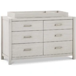 Monogram By Namesake Hemsted 6-Drawer Assembled Dresser -Baby Go Round Store B26416WDF White Background 06 2a2fbb5c 0cf3 44f7 adf5 c478af054d78