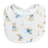 Baby Club Chic Bunny's Garden Printed Bib
