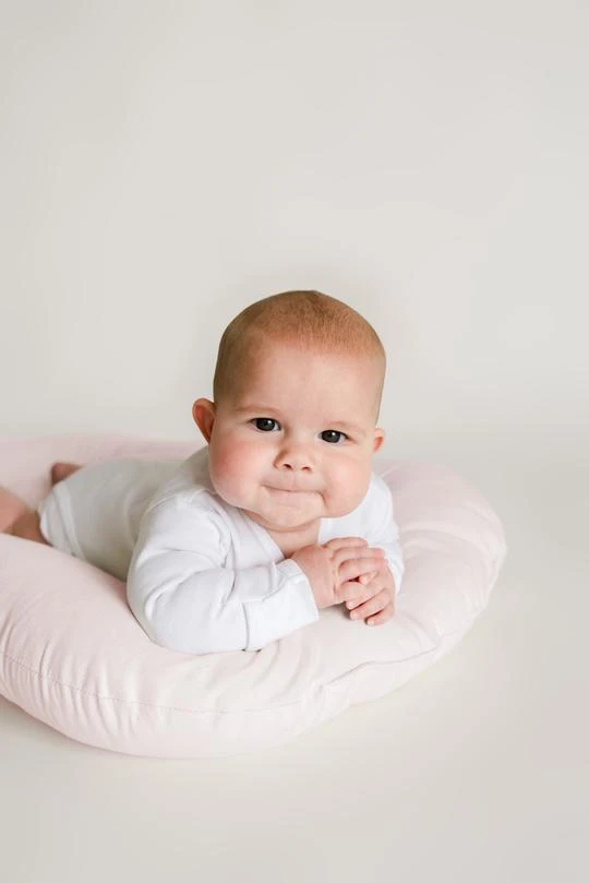 Snuggle Me Organic Bare Infant Lounger - Gumdrop 5 Snuggle Me Organic Bare Infant Lounger - Gumdrop - Image 5