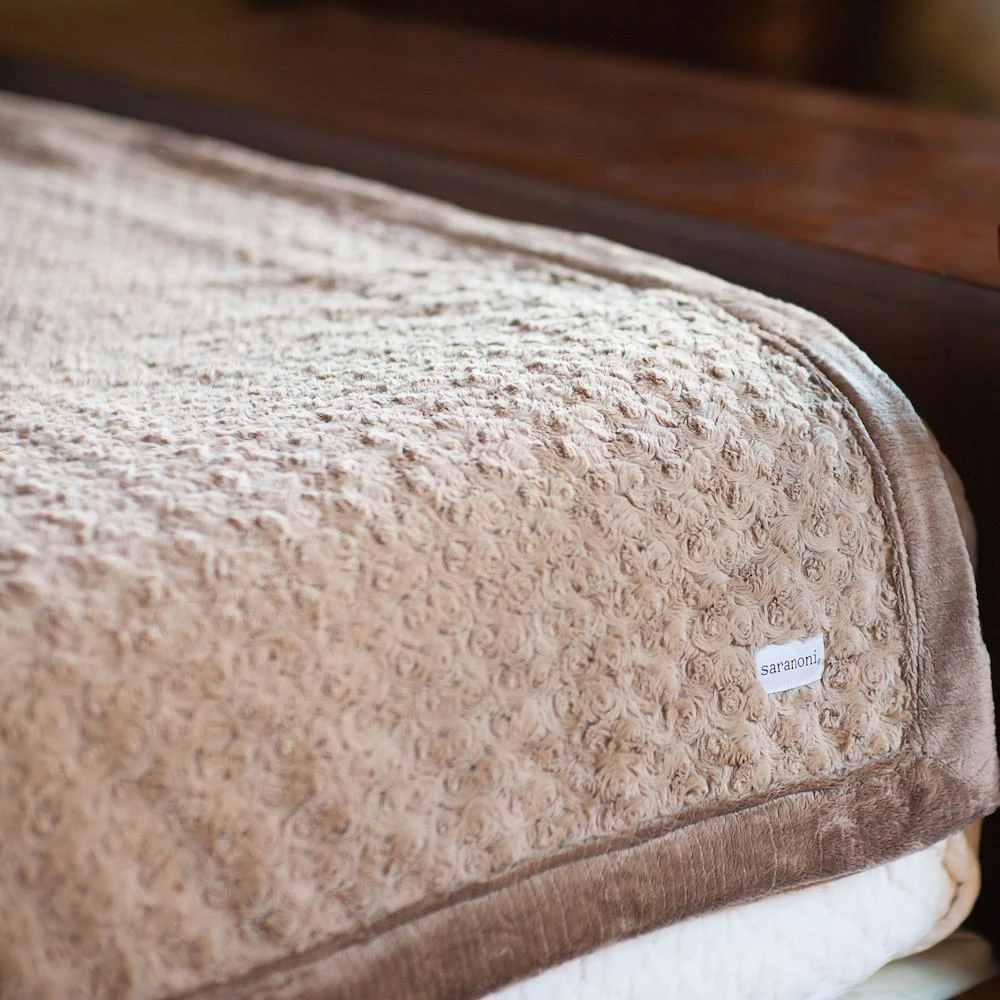 Saranoni Swirl Blanket Neutrals 2 Saranoni Swirl Blanket Neutrals - Image 2