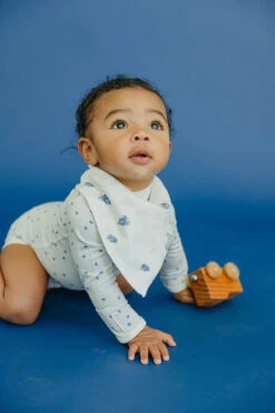 Copper Pearl Set Of Four Bandana Bib Sol -Baby Go Round Store CP3July23AC 94