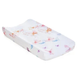 OILO BUTTERFLY JERSEY CHANGING PAD COVER