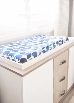 Oilo Jersey Changing Pad Cover - Elephant -Baby Go Round Store CPC ELEd